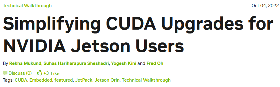 Multiple CUDA Versions Compatible on NVIDIA Jetson