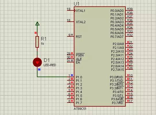 How to Light Up an LED Using Microcontroller