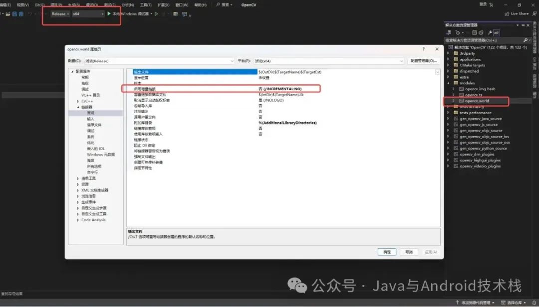 Compiling OpenCV 4.8.1 with CMake and Visual Studio 2022 on Windows