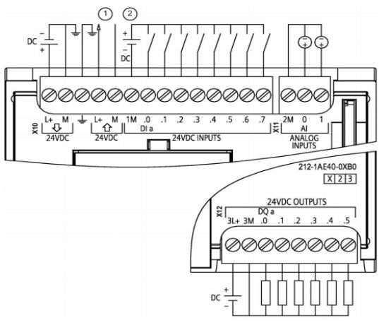 Siemens S7-1200 PLC Wiring Diagrams - Very Useful!
