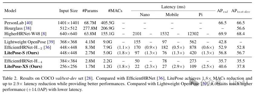Efficient Pose Estimation Inference with LitePose