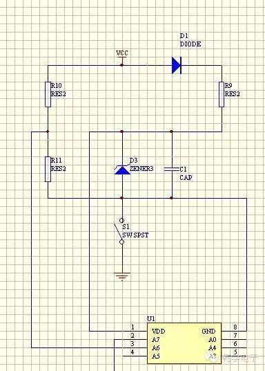 Single-Key Switch Implementation for Flashlight Power and Function Control Circuit