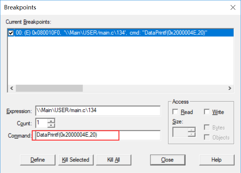 Summary of KEIL Debugging Experience