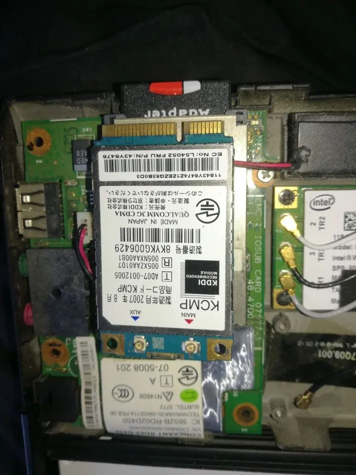 Installing Bluetooth Module and Wireless Card for THINKPAD X200