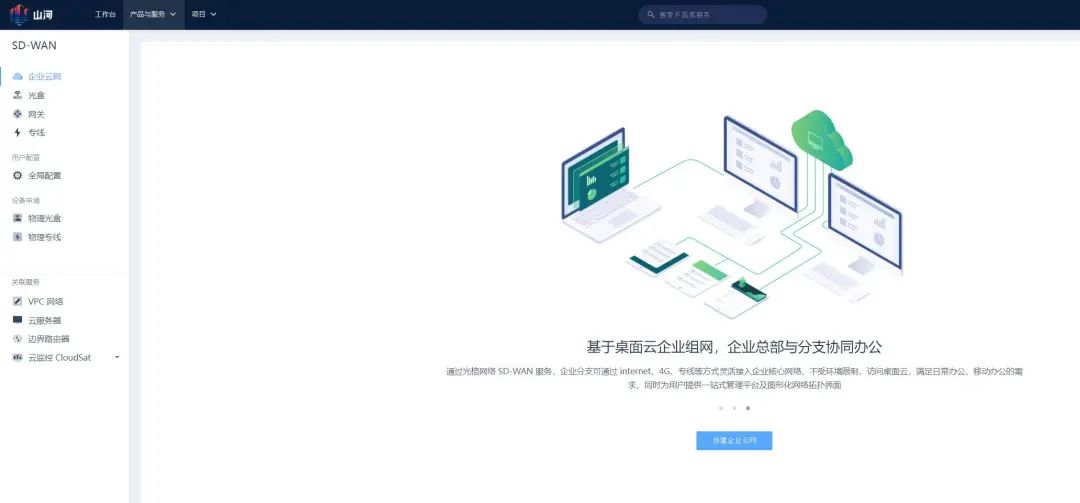 Supercomputing Cloud Platform: Build Your SD-WAN in Minutes