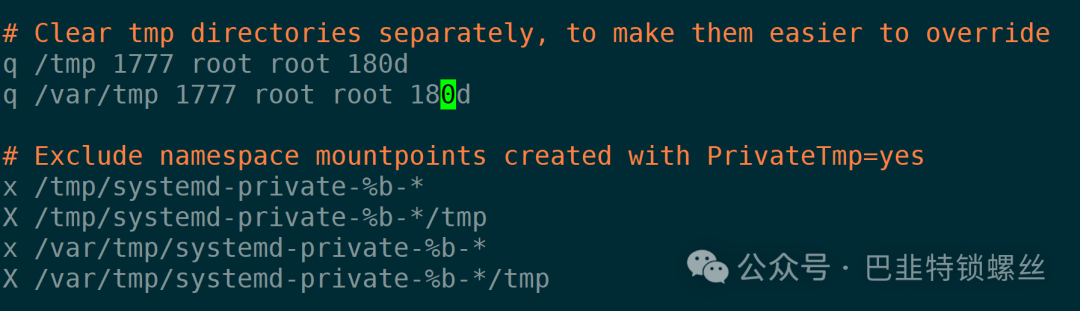 Modify /tmp Auto Cleanup Cycle in Linux