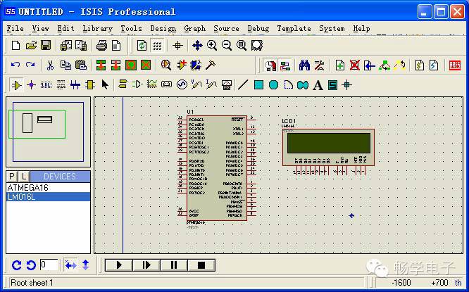 Proteus Beginner Tutorial: AVR Microcontroller Simulation Example