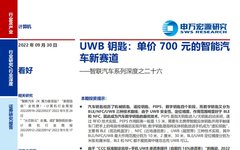 UWB Keys: A New Smart Car Pathway Priced at 700 Yuan