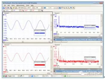 Low Distortion Measurement of High-Resolution Oscilloscope