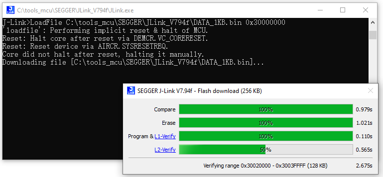 How to Set Address Range for Custom JLink Download Algorithm?