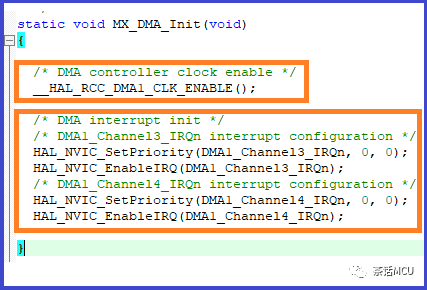 Initial Configuration Sequence of STM32CubeMx and DMA Transfer Issues