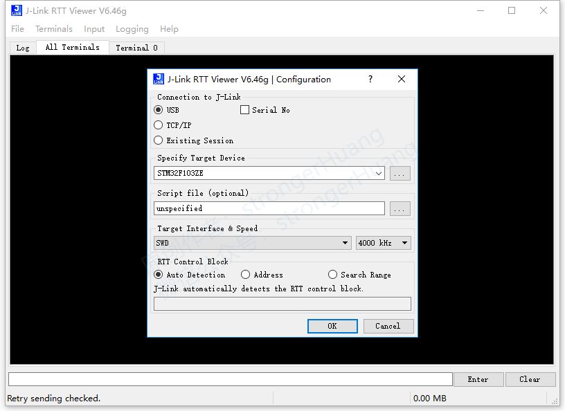 JLink-RTT Print Output Configuration Tutorial