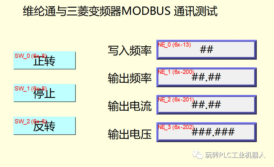 Weilun Touch Screen and Mitsubishi Inverter Communication Case Study