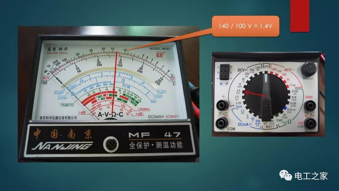Using a Pointer Multimeter