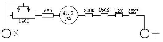 Description of 500-Type Multimeter Circuit Diagram (Part One)