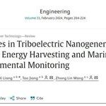 Advances in Triboelectric Nanogenerators for Blue Energy Harvesting