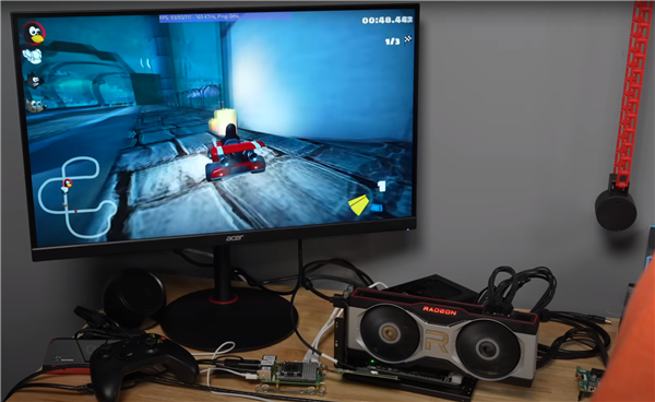 Using RX 6750XT with Raspberry Pi 5 for 4K Gaming