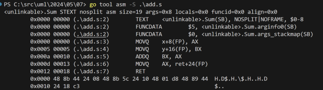 Go: Understanding and Integrating Plan 9 Assembly Language