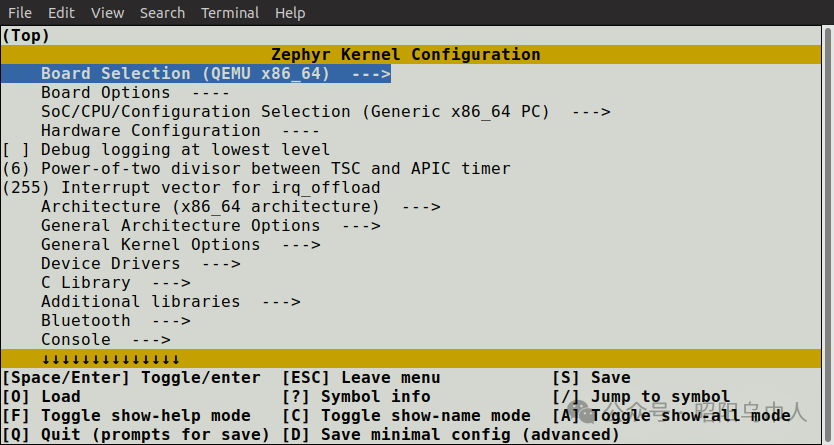 Getting Started with Zephyr: Kconfig
