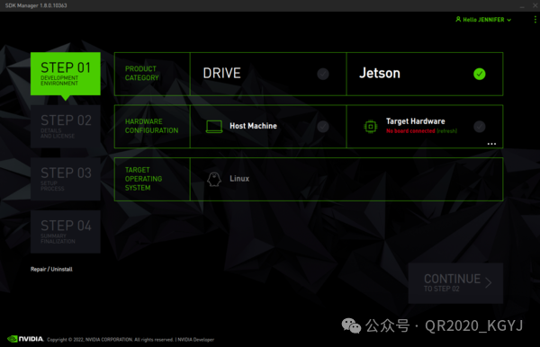 Installing Jetpack for NVIDIA Jetson Orin Series