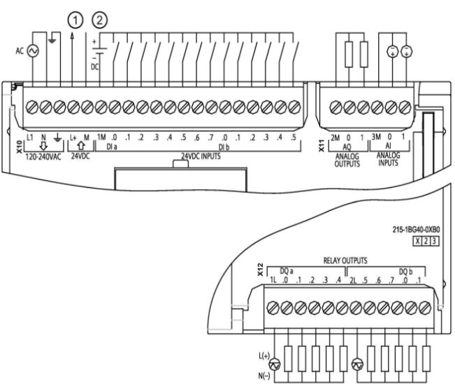 Siemens S7-1200 PLC Wiring Diagrams - Very Useful!