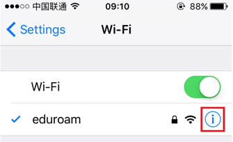 Quick Steps to Connect to Wi-Fi (eduroam)