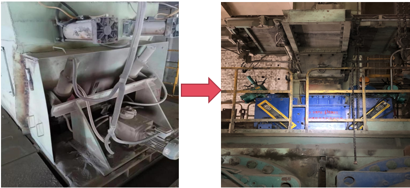 Energy-Saving Solution: DAC Arc-Shaped Hyperbolic Feeding Device