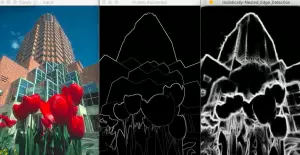 Edge Detection Based on Deep Learning in OpenCV