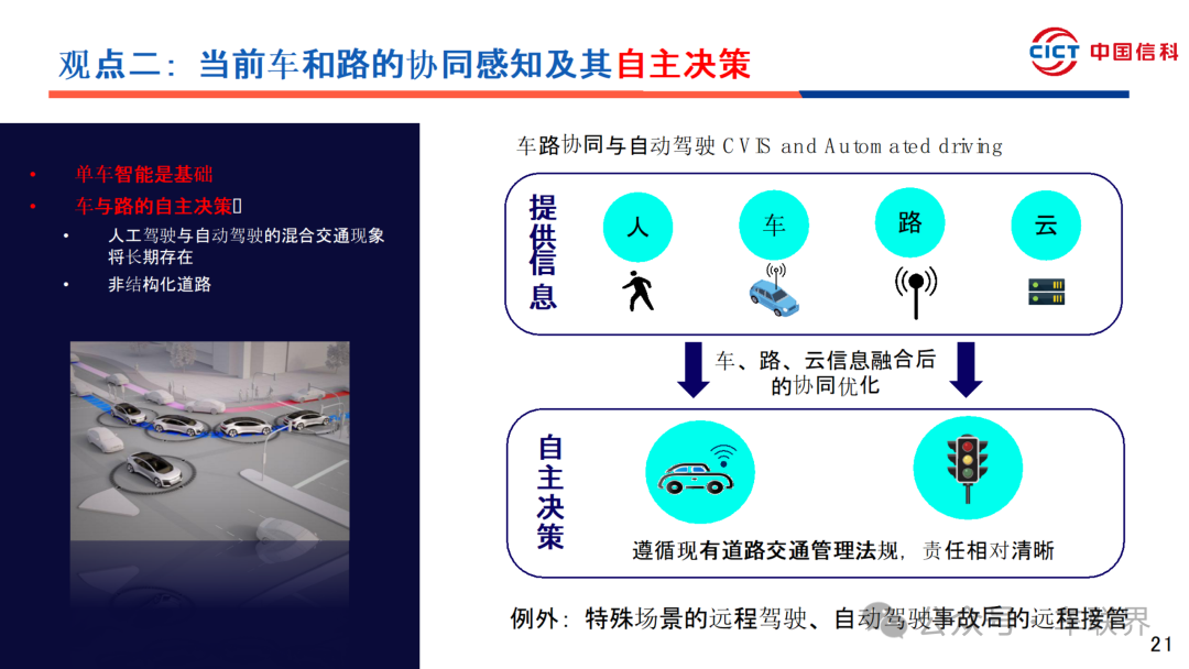 C-V2X Vehicle Networking and Road-Cloud Collaboration Progress and Suggestions