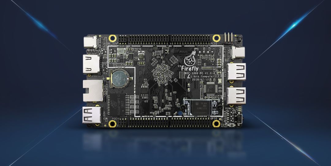 High-Performance ROC-RK3399-PC Six-Core 64-Bit Motherboard