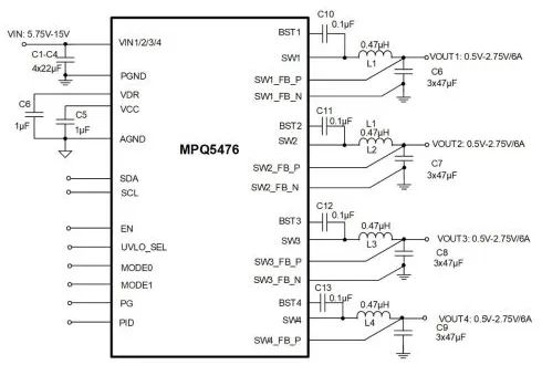 ACROVIEW Programmer Supports MPS Semiconductor MPQ5476 Power Management Chip