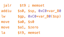 Exploiting MIPS Stack Overflow Vulnerability