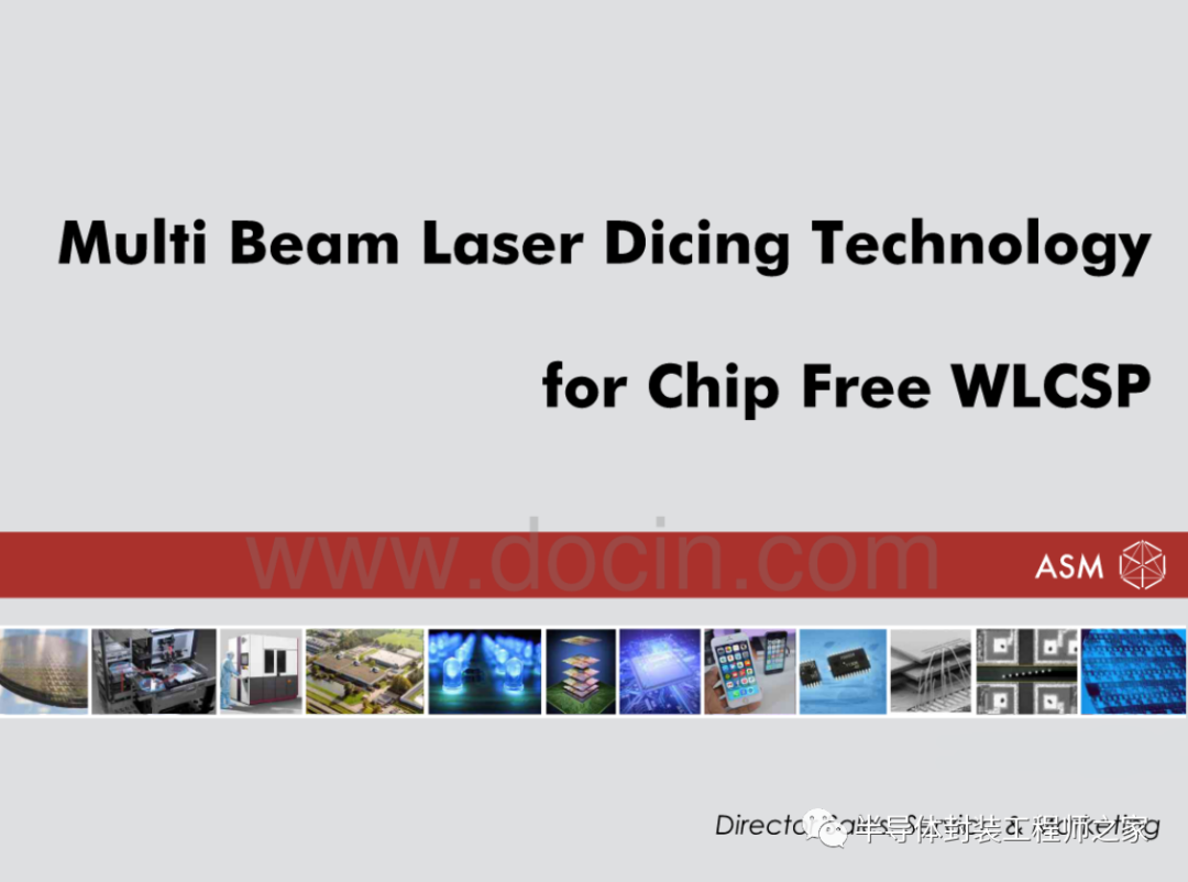 Multi Beam Laser Dicing Technology for Chip Free WLCSP