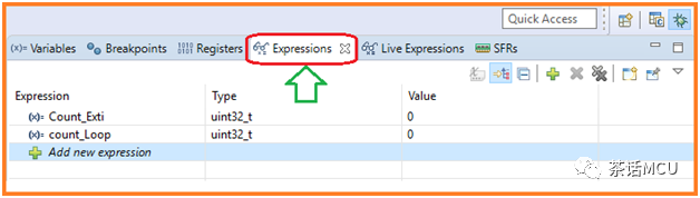 Viewing Variables in STM32CubeIDE