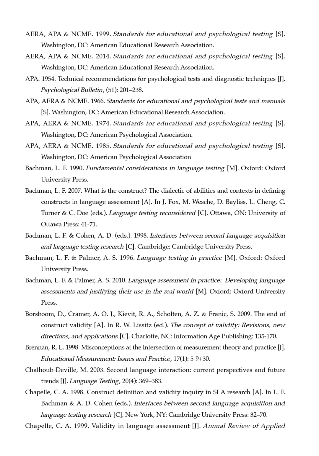 Construct and Construct Validity in Language Testing