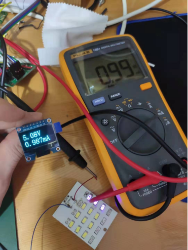 Making a Voltage and Current Meter Based on New Tang Microcontroller (INA226)