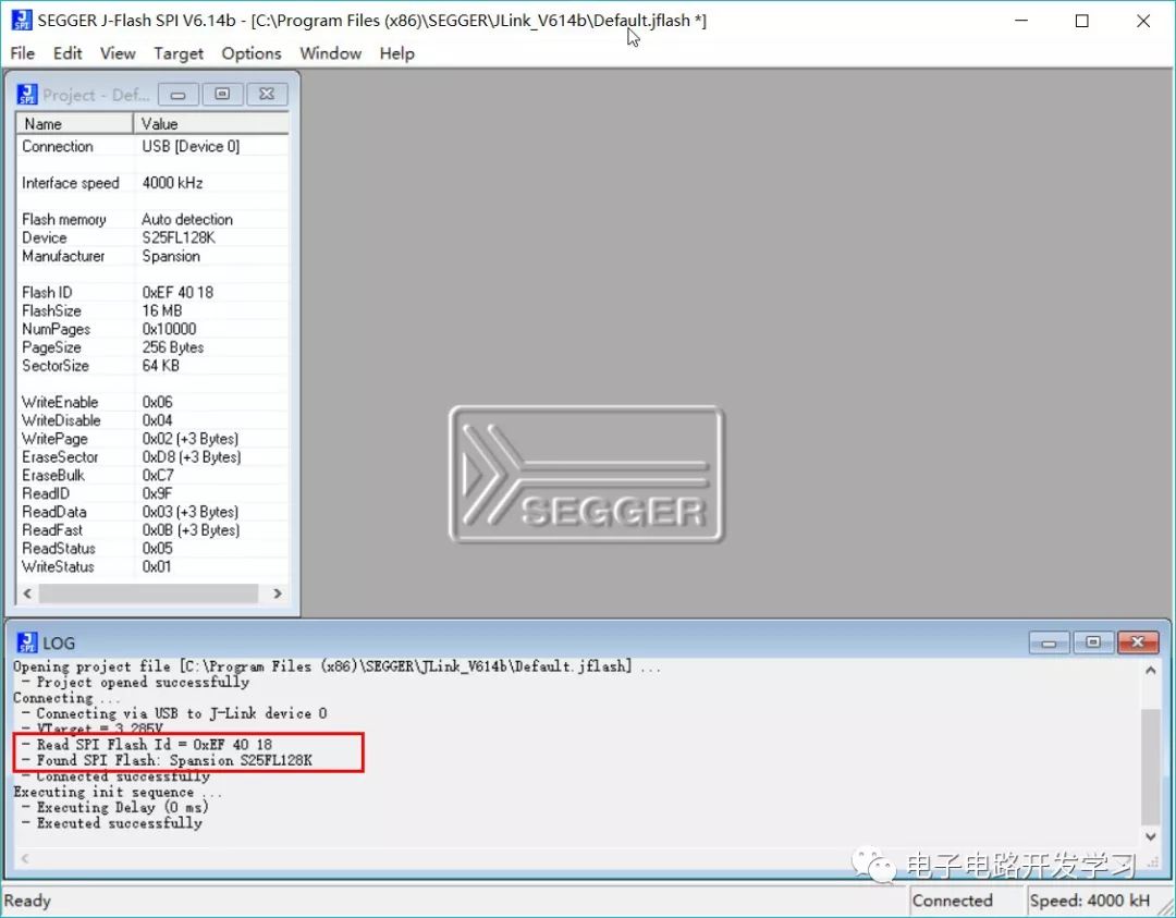 JLink Tips for Reading and Writing SPI Flash Memory
