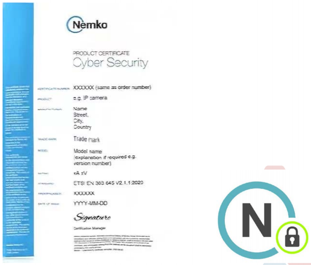 IoT Product Cybersecurity Dual Certification
