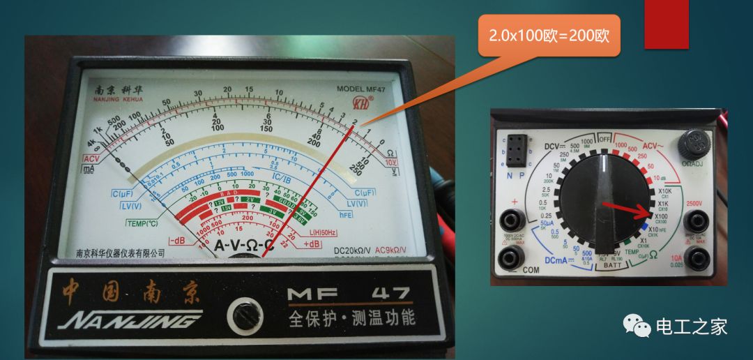 Using a Pointer Multimeter