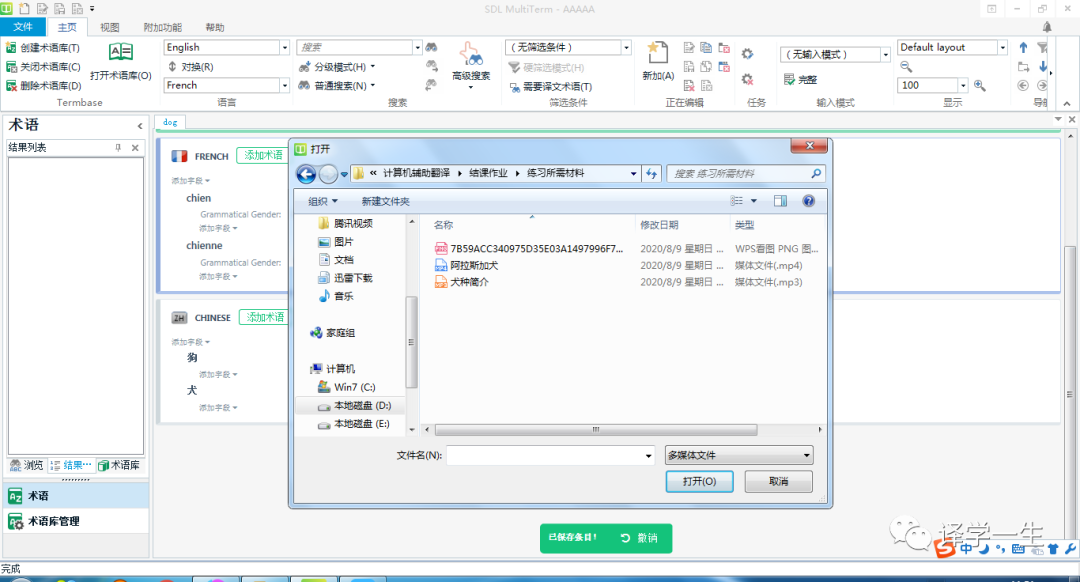 Creating a Multimedia Multilingual Terminology Database: Based on SDL MultiTerm Desktop 2019