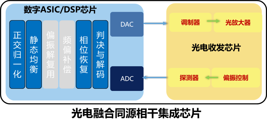 Introduction to Coherent Integrated Chips for Optical-Electrical Fusion in Data Centers