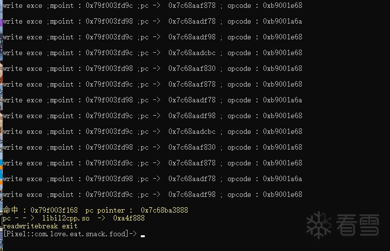 Simple Implementation of Memory Read/Write Breakpoints Using Frida on A64