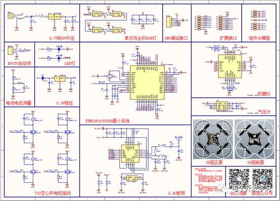 Complete Open Source STM32F1 Quadrotor Resources Release