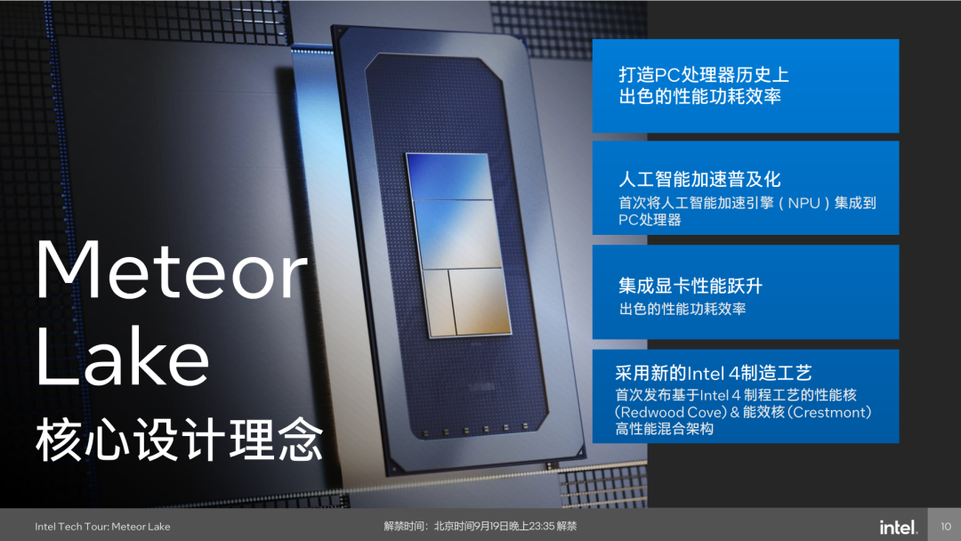Intel Meteor Lake CPU Unveiled: 3 Processor Cores, NPU, and GPU