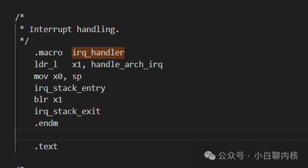ARM V8 Exception Vector Table