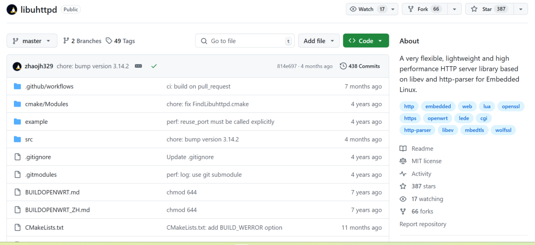 Embedded Linux Tool: libuhttpd, A Powerful, Lightweight, and Efficient HTTP Server Library