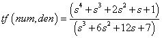 Frequency Response Analysis Based On Transfer Functions Or State Equations In MATLAB