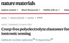 Drift-Free Flexible Pressure Sensors Developed by SUSTech Team
