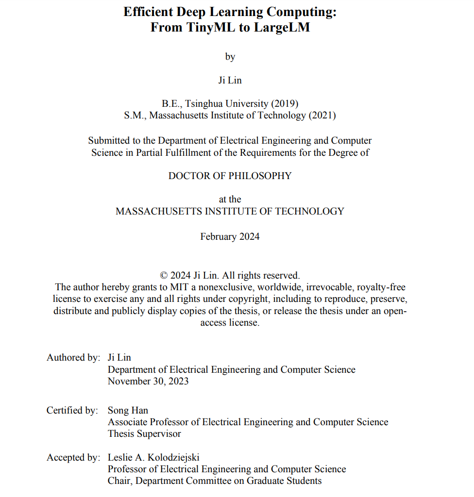 Efficient Deep Learning Computation: From TinyML to LargeLM