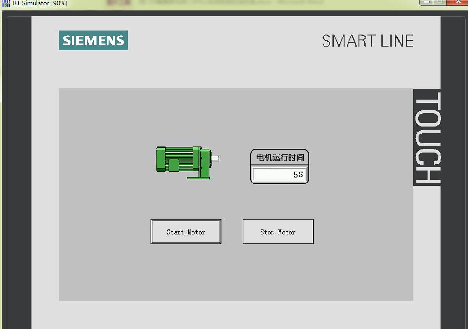 How to Achieve Online Simulation with Siemens Touch Screen and PLC